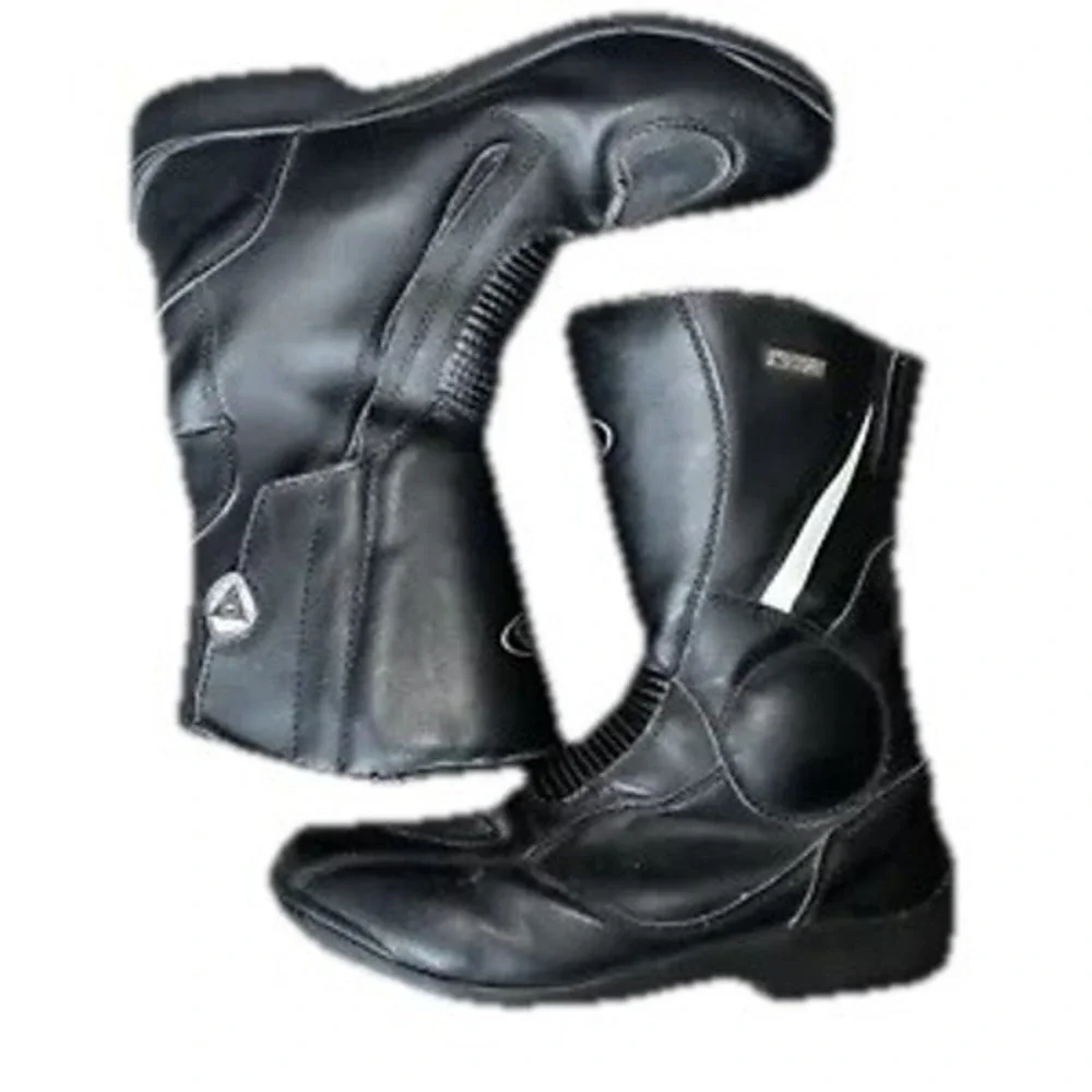 Speed X‎ Motorcycle Boots US 9/42 Black Sport Touring leather The Orina Boots